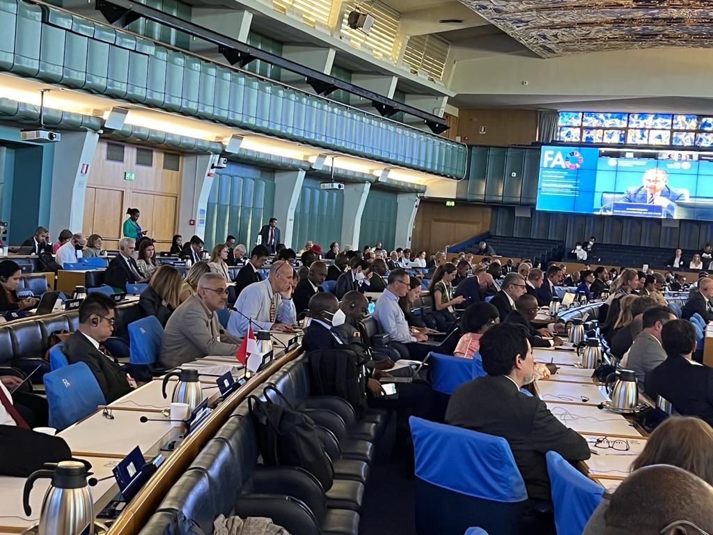 Dr. Nobakht's statement at Committee on Forestry meeting at FAO